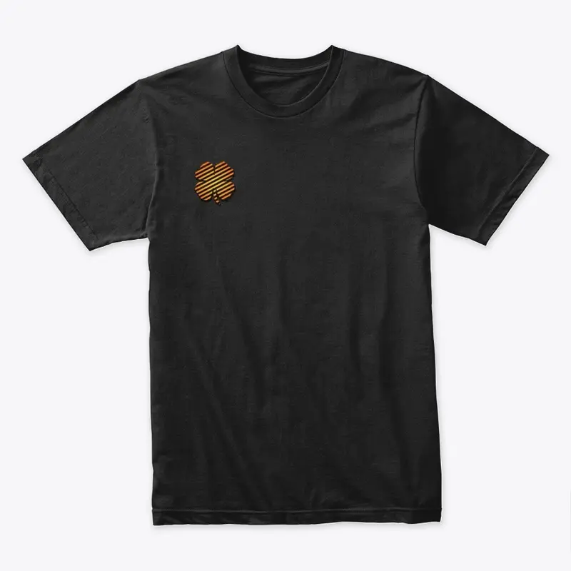 Clover Tee  - Black